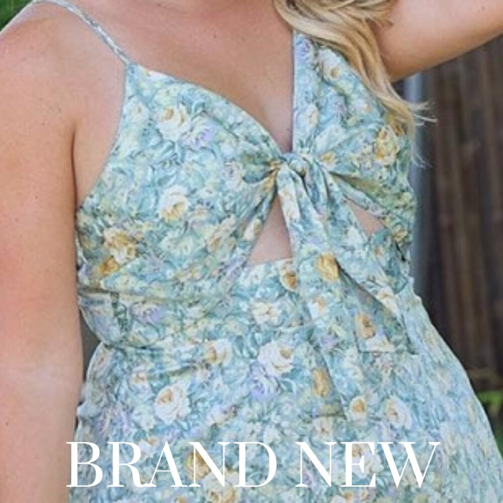 Hailey & Co. Floral Maxi Dress | Brand New | Perfect for Spring